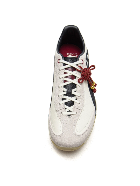 Кроссовки Li-Ning FLOW AGCW002, серия Xinliu, легкие, амортизация Cloud Plus, ретро стиль
