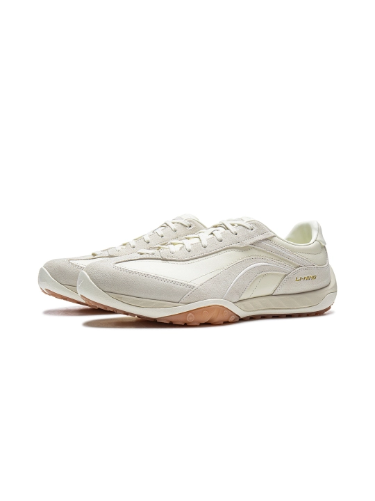 Кроссовки Li-Ning FLOW AGCW002, серия Xinliu, легкие, амортизация Cloud Plus, ретро стиль