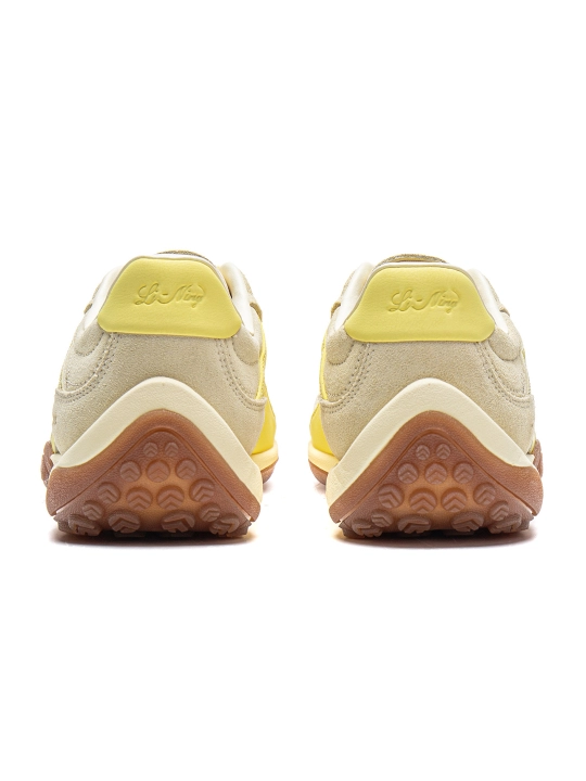 Кроссовки Li-Ning FLOW AGCW002, серия Xinliu, легкие, амортизация Cloud Plus, ретро стиль