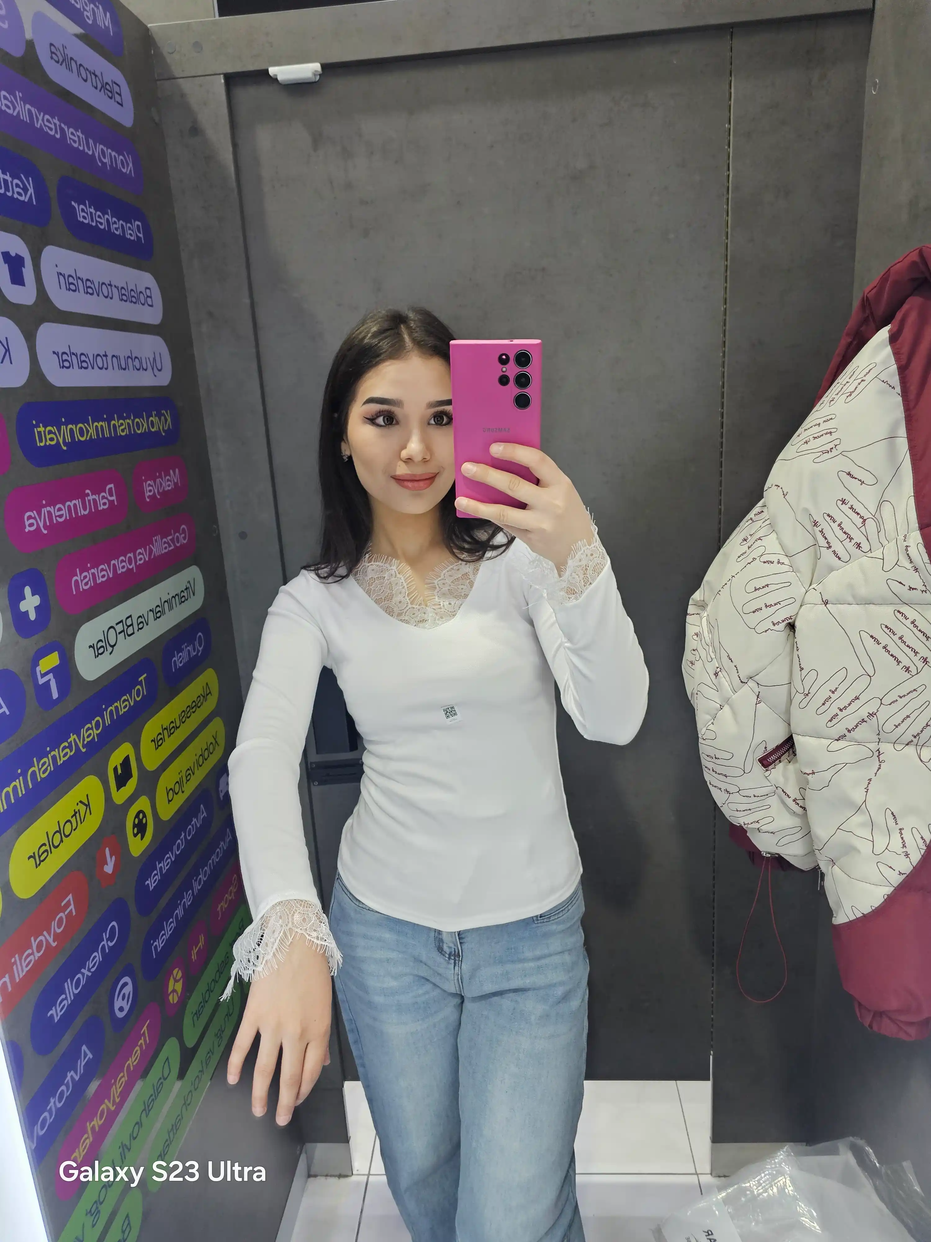 Женский лонгслив с кружевом, V-вырез, велюр S-XL