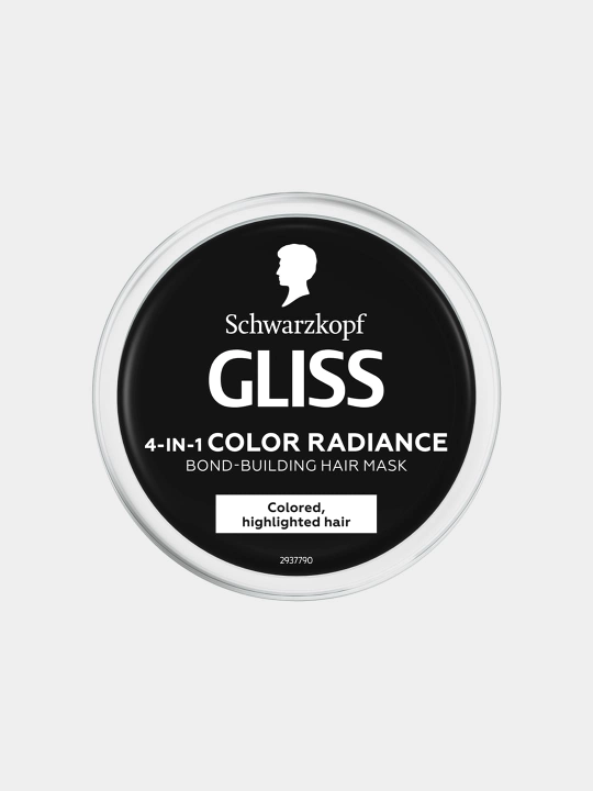 Маска для волос Schwarzkopf Gliss 4-в-1 Color Radiance, 400 мл