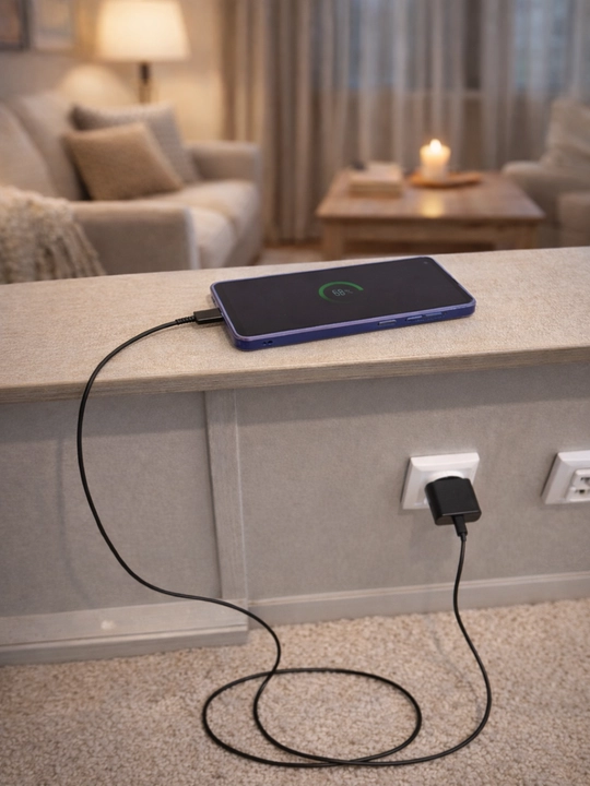 Samsung 45W USB-C (Type-C) Быстрое зарядное устройство + кабель USB-C 5A 1.8м