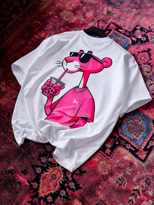 Футболка с принтом Pink Panther