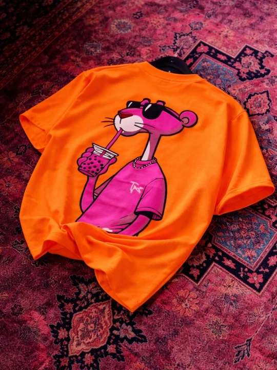 Футболка с принтом Pink Panther
