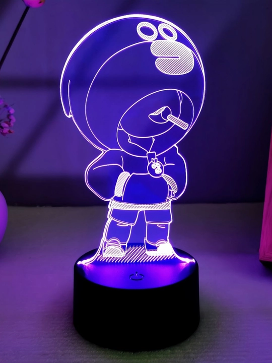 3D светильник Brawl Stars с персонажами (LED ночник)