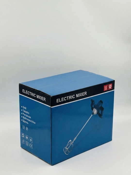 Professional elektr qurilish mikseri 2600W – ikki tutqichli