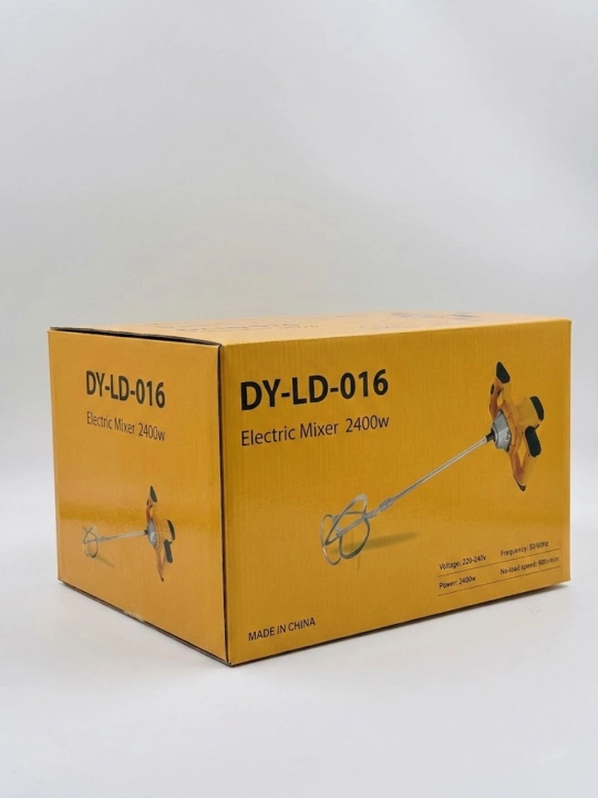 Professional elektr qurilish mikseri 2600W – ikki tutqichli
