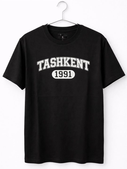Футболка Azmark Co “Tashkent 1991”, Базовая футболка для мужчин и женщин