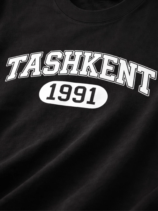 Футболка Azmark Co “Tashkent 1991”, Базовая футболка для мужчин и женщин