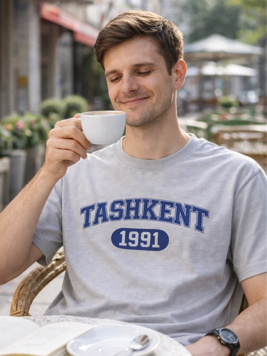 Футболка Azmark Co “Tashkent 1991”, Базовая футболка для мужчин и женщин