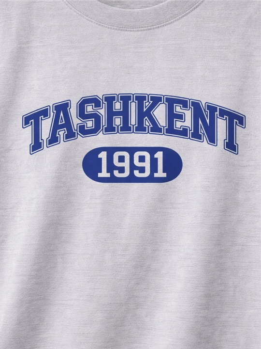Футболка Azmark Co “Tashkent 1991”, Базовая футболка для мужчин и женщин