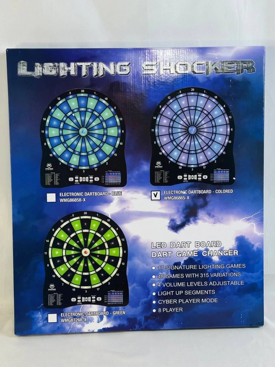 WinMax Lighting Darts - yorqin LED darts, 39*43*2.5cm