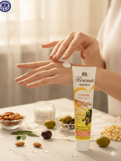 Qo'l va tirnoq kremi "nozik effekt" 125ml