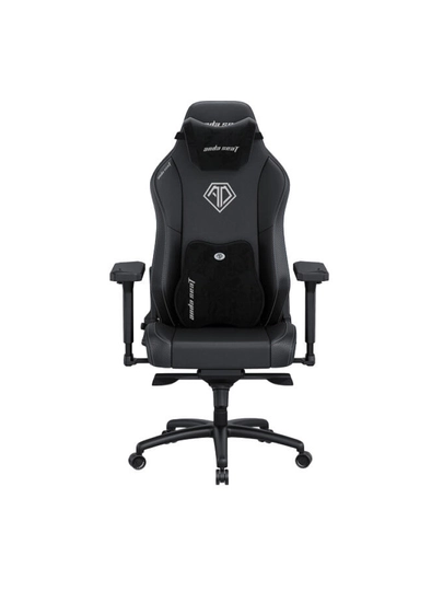 Игровое кресло AndaSeat Phantom 3 XL, экокожа/ткань, до 180 кг, 4 класс газлифт, XL — GAMESET-PHANTOM4D-ЧЕРН-XL