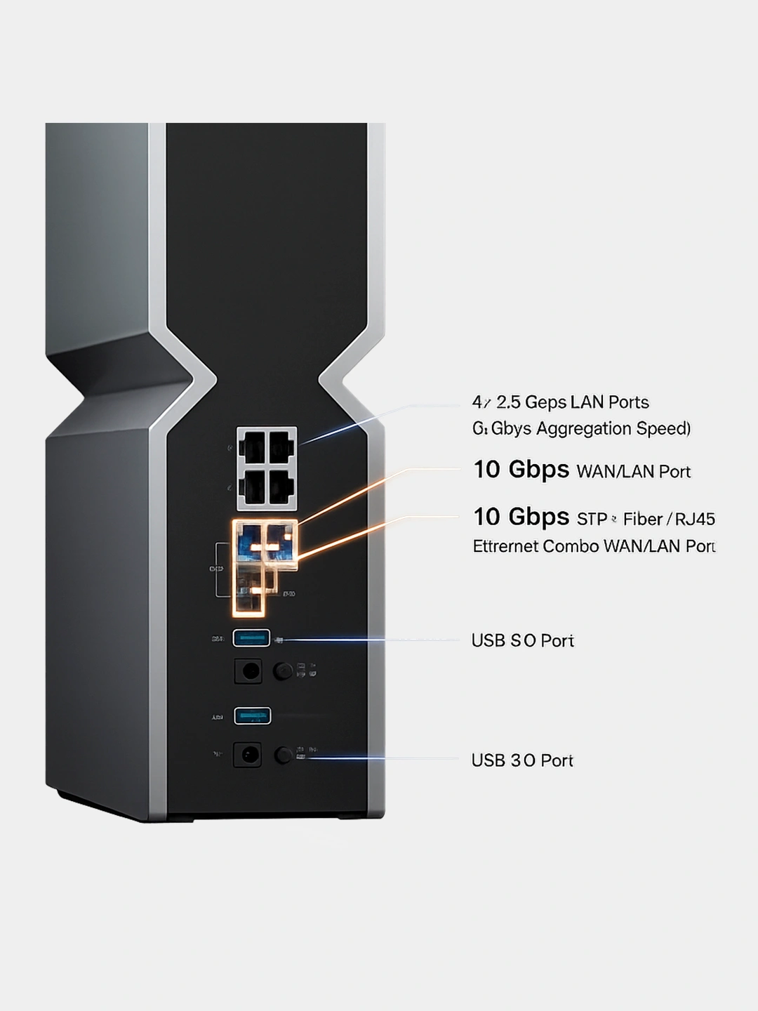 TP-Link Archer BE800 BE19000 Трёхдиапазонный Wi-Fi7 Router (uztelecom ...