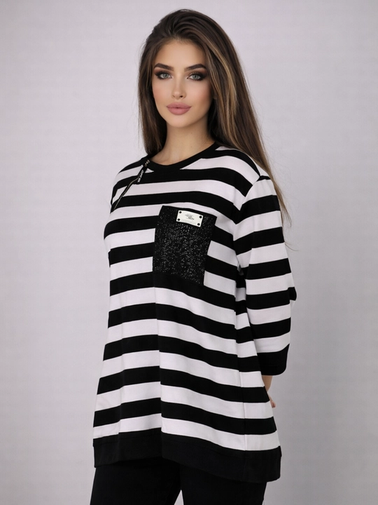 Ayollar oversize svitshoti, keng kofta