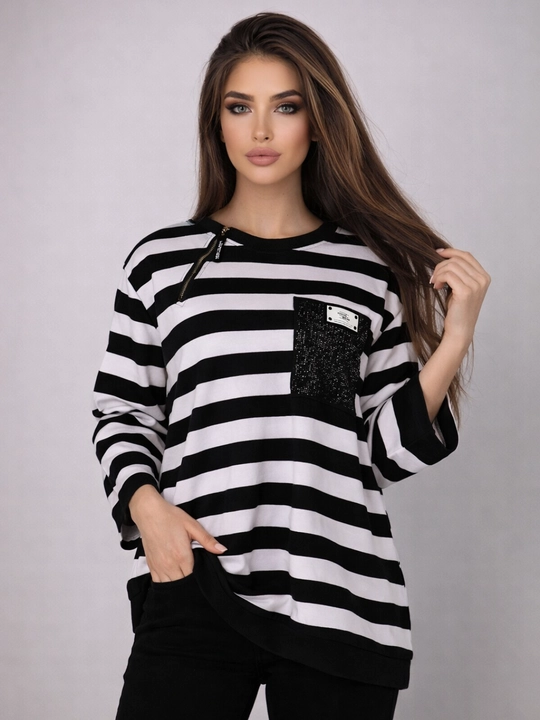 Ayollar oversize svitshoti, keng kofta