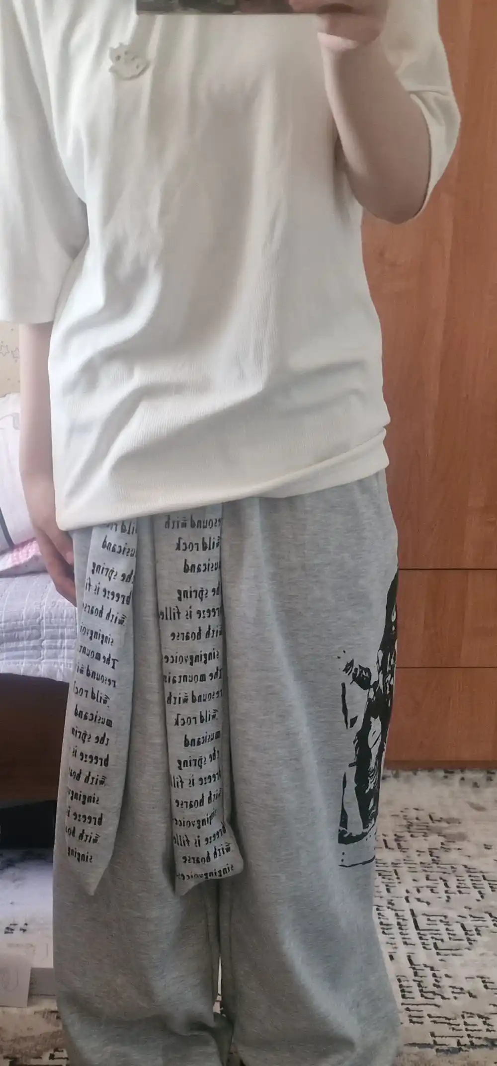 Shim ayollar uchun oversize jogger Y2K