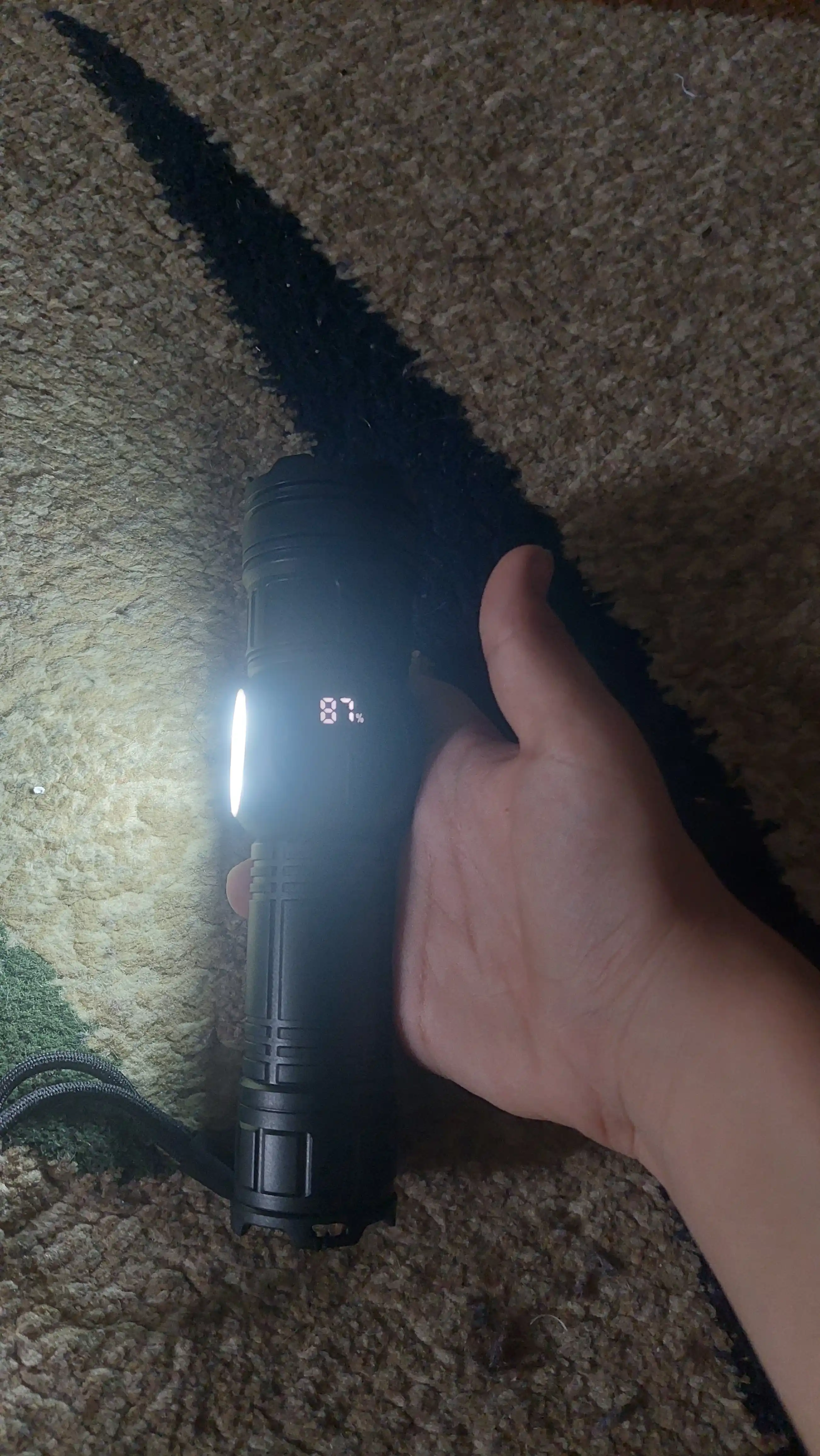 Mini LED fonar BX-P12 — suvga chidamli, taktik, sayohat va baliq ovlash uchun mos