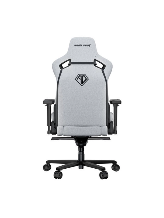 O‘yin kreslos AndaSeat Kaiser 2 Pro XL, eko charm, mato, XL, 180 kg gacha, qora kulrang