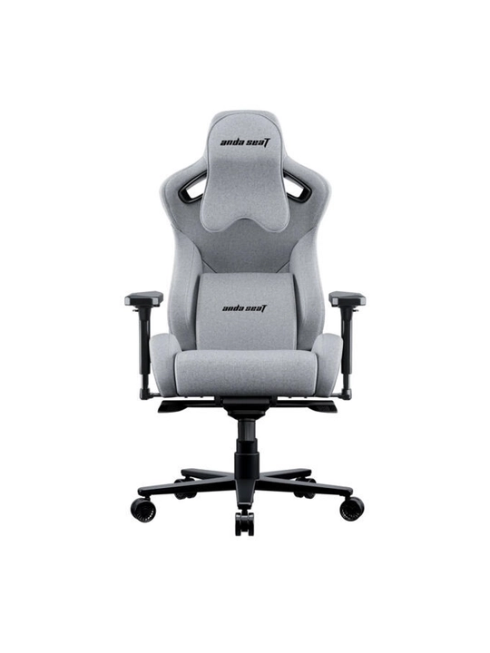 O‘yin kreslos AndaSeat Kaiser 2 Pro XL, eko charm, mato, XL, 180 kg gacha, qora kulrang