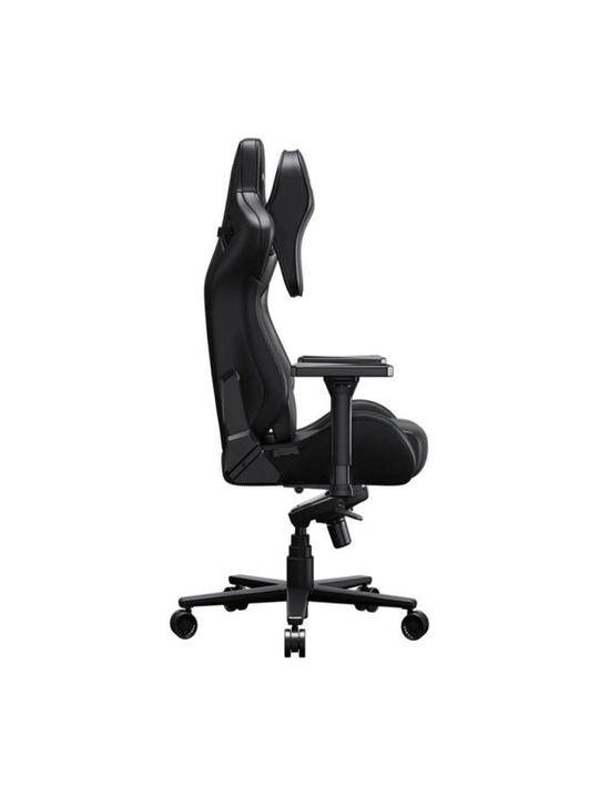 O‘yin kreslos AndaSeat Kaiser 2 Pro XL, eko charm, mato, XL, 180 kg gacha, qora kulrang