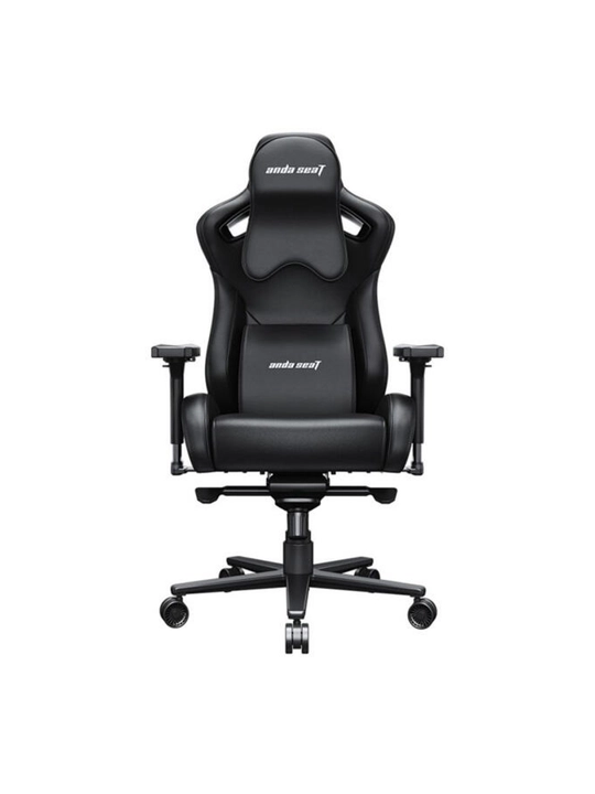 O‘yin kreslos AndaSeat Kaiser 2 Pro XL, eko charm, mato, XL, 180 kg gacha, qora kulrang