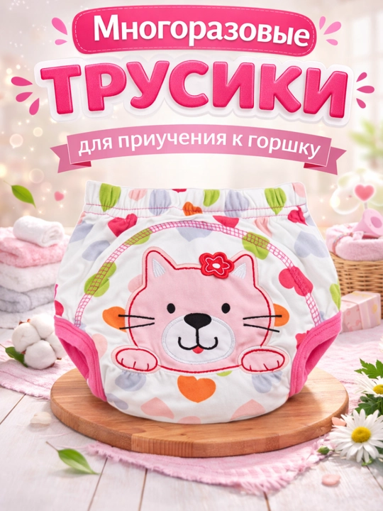 Многоразовые трусики, для приучения к горшку - 