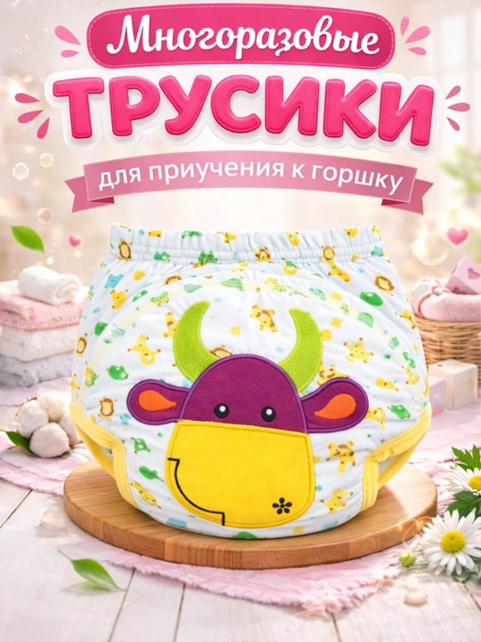 Многоразовые трусики, для приучения к горшку - 