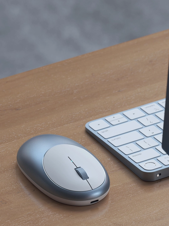 Simsiz sichqoncha Satechi M1 Bluetooth, qayta zaryadlanuvchi sichqoncha