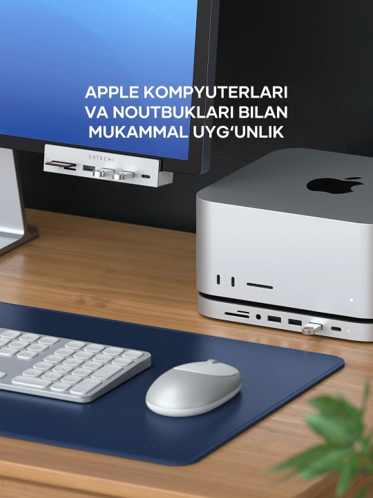 Simsiz sichqoncha Satechi M1 Bluetooth, qayta zaryadlanuvchi sichqoncha