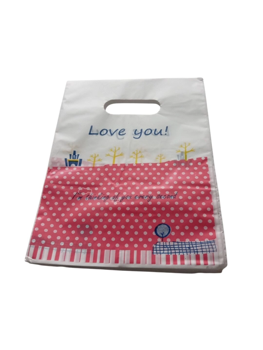 Smaylik paketlar 20x15 sm, yengil sovg'alar uchun