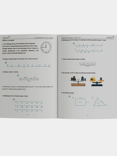 Фундаментал математика синфдан ташқари. 3-4 синфлар