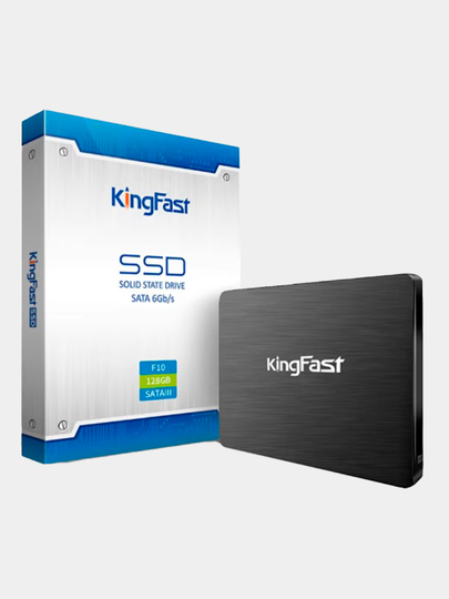 Kompyuter va noutbuk uchun xotira SSD SATA 128GB, 256GB, 512GB, 1TB KingFast F10 6Gb/s - 