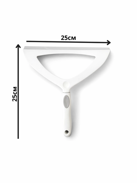 Derazalarni yuvish uchun ergonomik tutqichli qirg‘ich