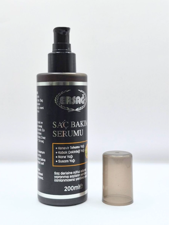 Ersağ soch parvarishlash zardobi, tabiiy moylar majmuasi, 200 ml - 