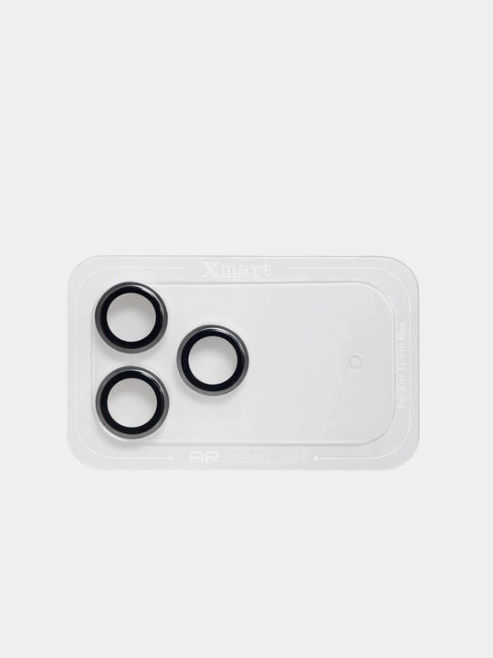 IPhone kamera uchun himoya oynasi 17 Pro/Pro Max. Xmart One-Piece kamera himoyasi