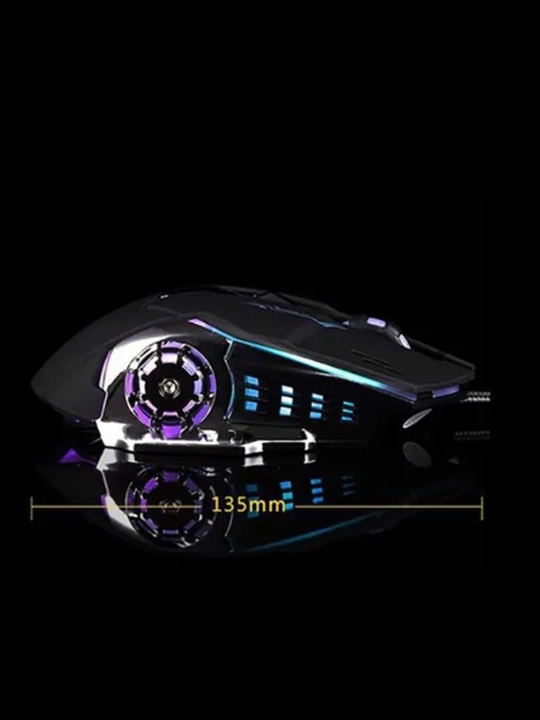 Игровая RGB мышь – 7 цветов подсветки, эргономичный дизайн, USB