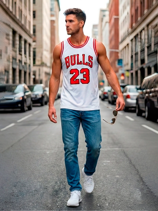 Баскетбольная форма Bulls Jordan, мужская