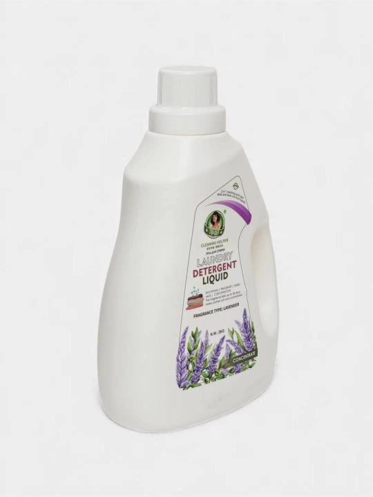 Гель для стирки Cleaning Helper 2 кг, концентрат, Лаванда и Цветочный, для всех типов тканей