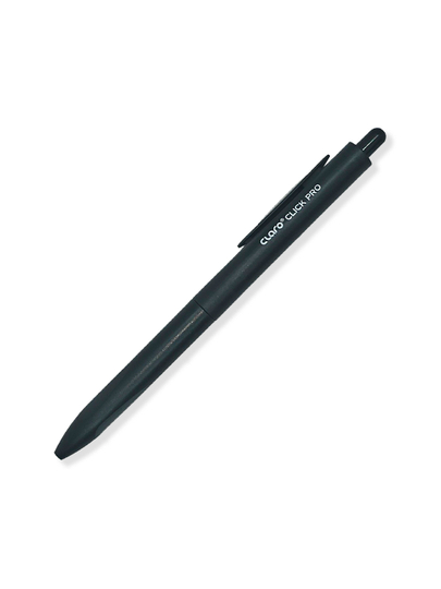 Ручка шариковая ClickPro 0,7мм (сн/зл/кр/чр) Claro, ClickPro-bl — DESK-CLICKPROBL-ЧЕРН-10