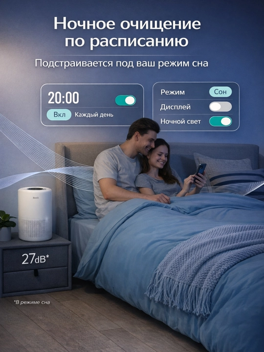 Levoit Core 200S havo tozalagichi, Wi-Fi boshqaruvi va HEPA H13 filtri bilan