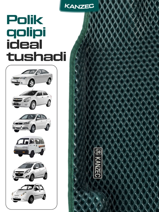 Автомобильные коврики "EVO POLIK CHAMPION - KANZEC", Cobalt, Spark, Nexia 3, Lacetti, Onix