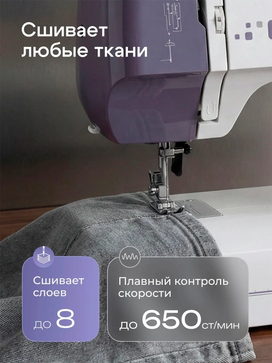 Tikuv mashinasi CHAYKA NEW WAVE 910, 16 ta tikuv operatsiyasi, vertikal mok
