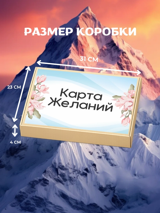 Orzular xaritasi - maqsadlar va muvaffaqiyatni vizualizatsiya qilish uchun sovg‘a to‘plami