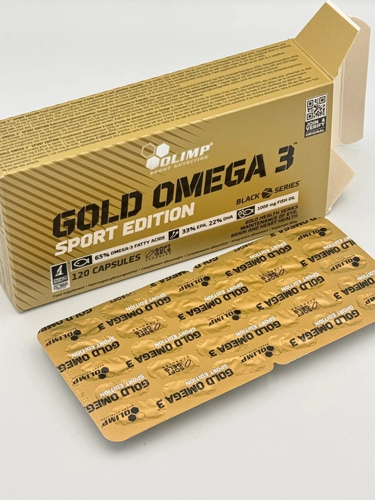 Olimp Gold Omega 3 D3 60 softgels sport edition Голд омега 3 60 капсула