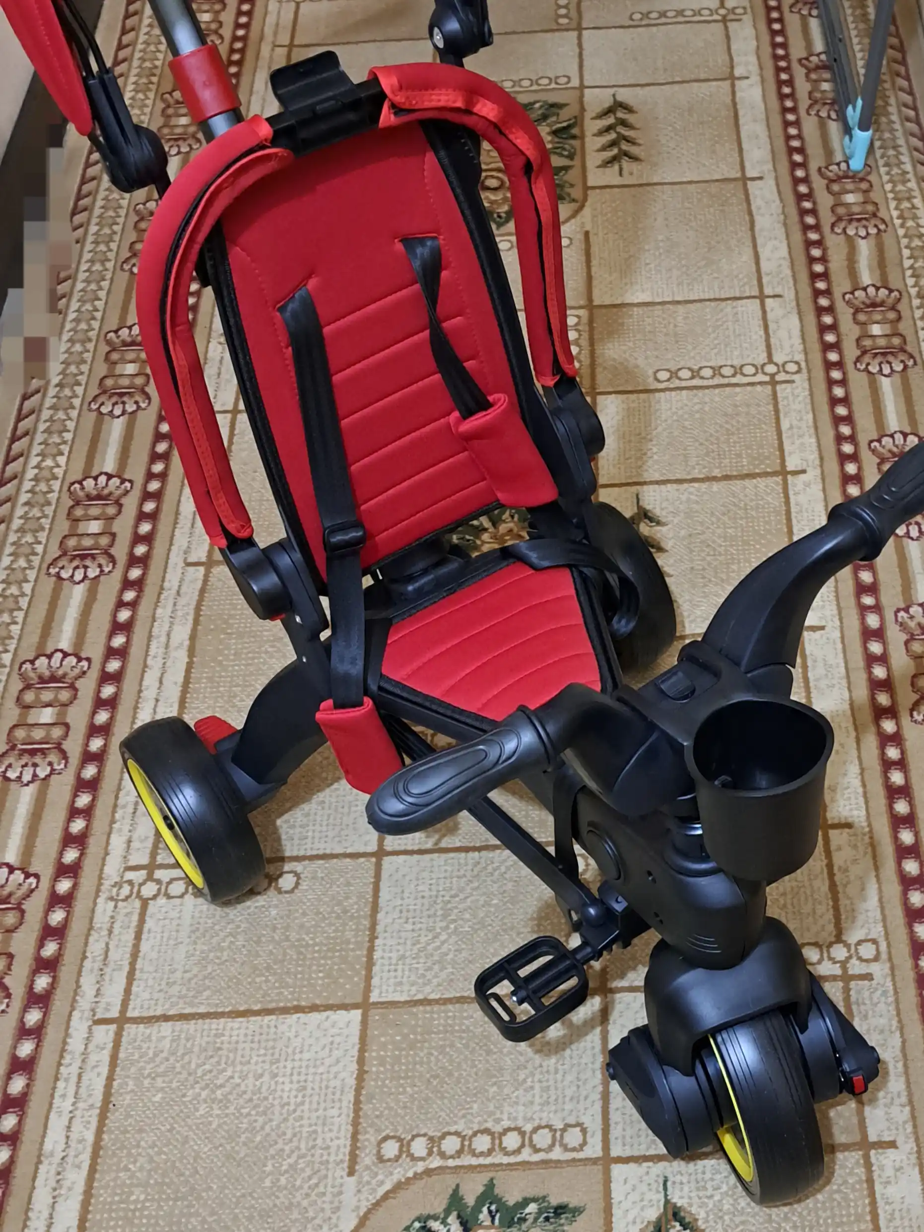 Bolalar velosiped aravachasi Luxmom S7, bolalar kolyaskasi, bolalar velosipedlari