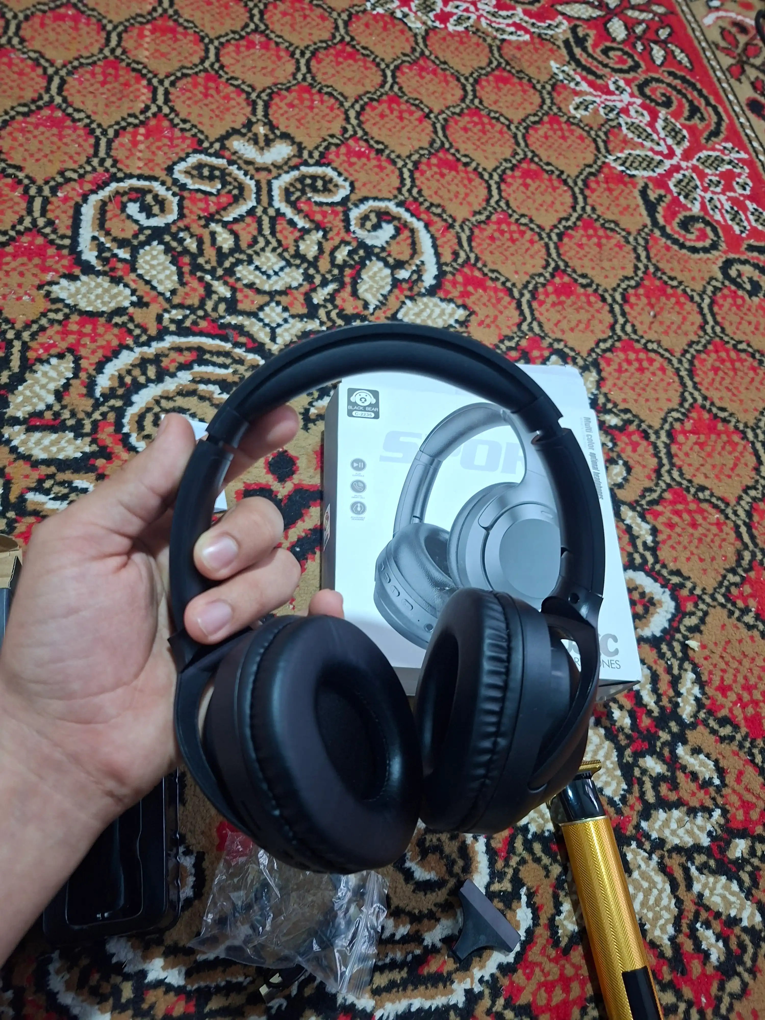 Simsiz naushnik, SY-T3, C2235, Bluetooth, batareya quvvati, 400 mAh