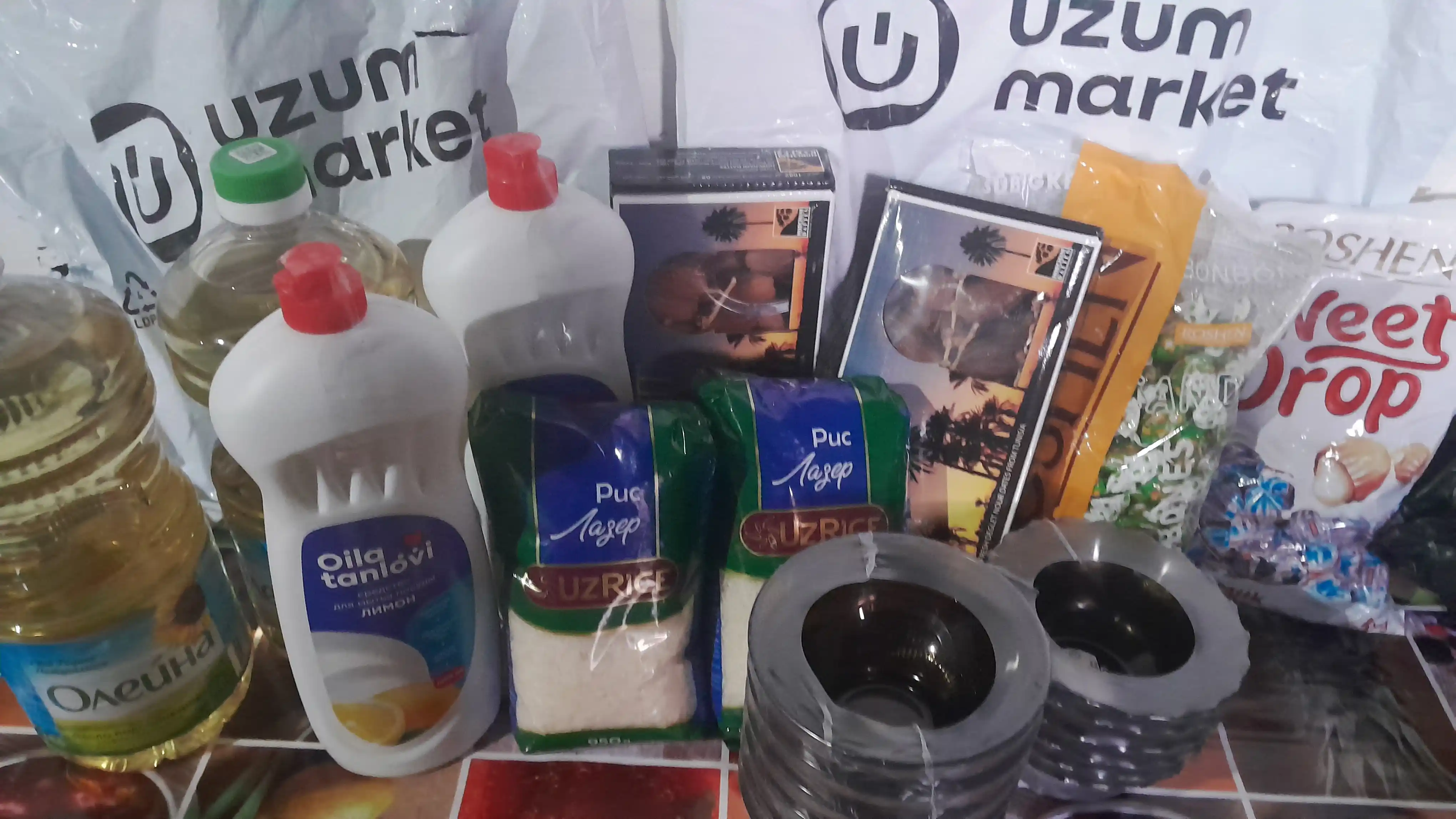 Shirinliklar Roshen suti tomchi, 1 kg