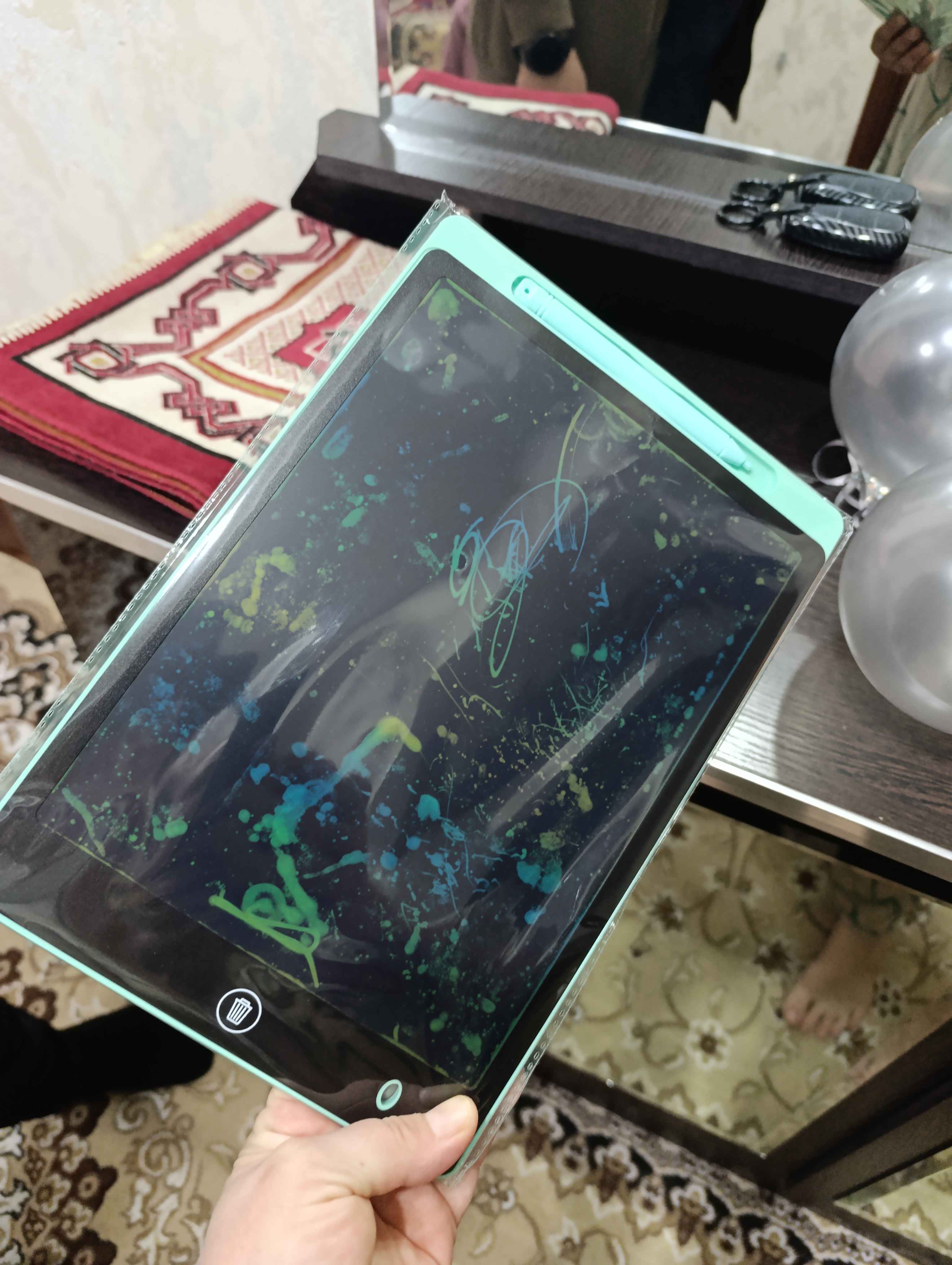 Детский графический LCD планшет для рисования, электронная доска, 6.5, 8.5, 10, 12